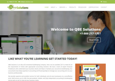 QBE-Solutions-website